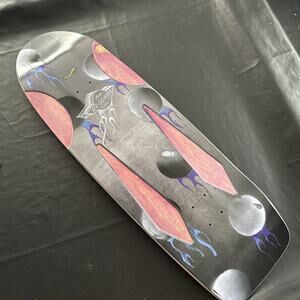 Krooked skateboards Mark Gonzales Pure Evil 2 Beamer 130/350 Black Purple Deck